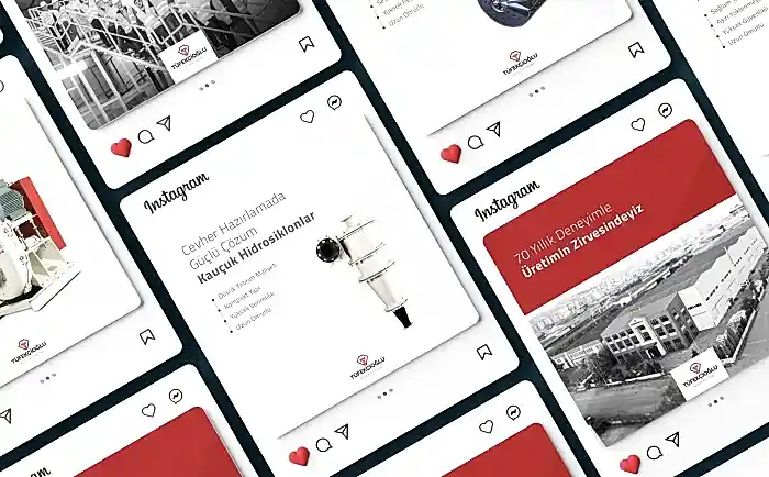 Tüfekçioğlu Makina Sosyal Medya Tasarımları