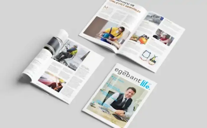 Egebant Kurumsal Dergi Dergi Tasarım 
