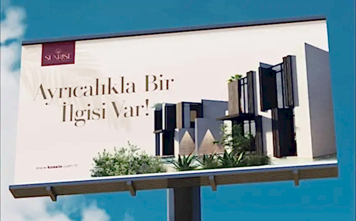 Sunrise Suites & Apartments Açıkhava Reklam Tasarım