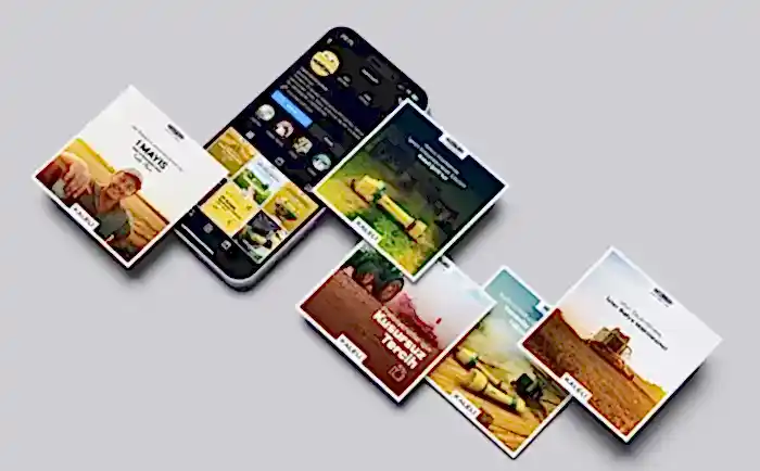 Kaleli Şaft Sosyal Medya Tasarım 